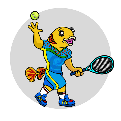 mascot-11 เทนนิส